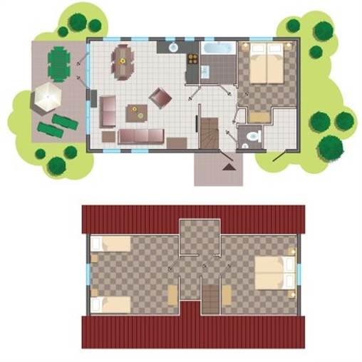 Comfort cottage SR377 at Parc Sandur